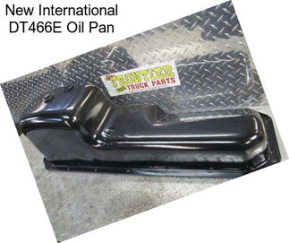 New International DT466E Oil Pan