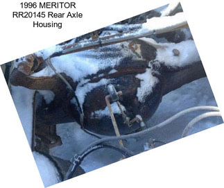 1996 MERITOR RR20145 Rear Axle Housing
