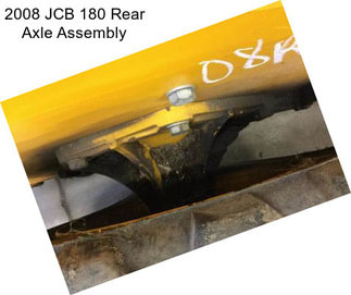 2008 JCB 180 Rear Axle Assembly