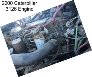 2000 Caterpillar 3126 Engine