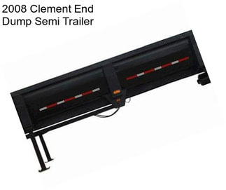 2008 Clement End Dump Semi Trailer