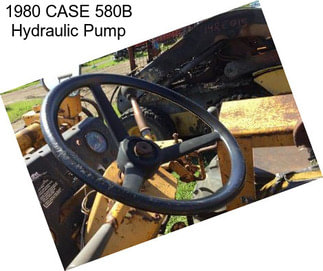 1980 CASE 580B Hydraulic Pump