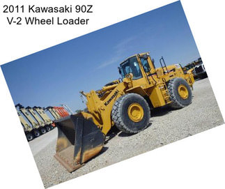 2011 Kawasaki 90Z V-2 Wheel Loader