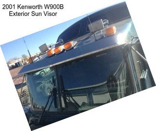 2001 Kenworth W900B Exterior Sun Visor