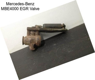 Mercedes-Benz MBE4000 EGR Valve