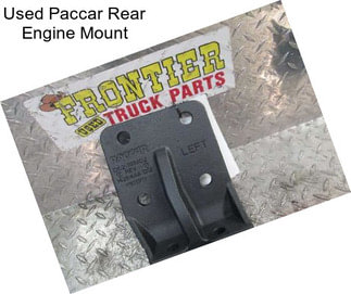 Used Paccar Rear Engine Mount