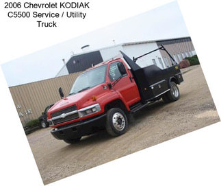 2006 Chevrolet KODIAK C5500 Service / Utility Truck
