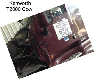 Kenworth T2000 Cowl