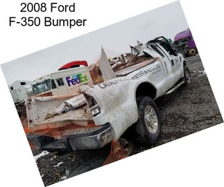 2008 Ford F-350 Bumper