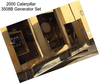 2000 Caterpillar 3508B Generator Set