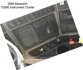 2005 Kenworth T2000 Instrument Cluster