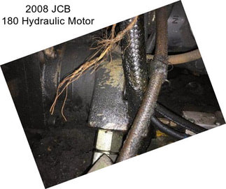 2008 JCB 180 Hydraulic Motor