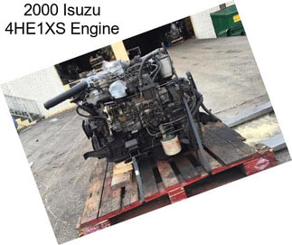 2000 Isuzu 4HE1XS Engine