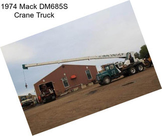 1974 Mack DM685S Crane Truck