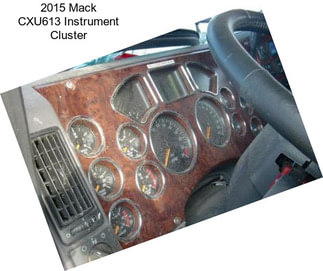 2015 Mack CXU613 Instrument Cluster