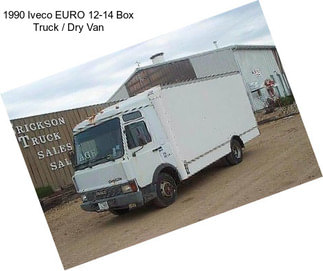 1990 Iveco EURO 12-14 Box Truck / Dry Van