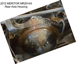 2012 MERITOR MR2014X Rear Axle Housing