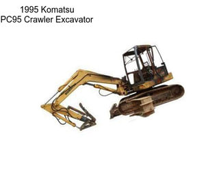 1995 Komatsu PC95 Crawler Excavator