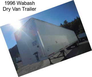 1996 Wabash Dry Van Trailer