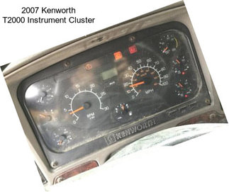 2007 Kenworth T2000 Instrument Cluster
