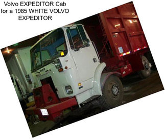 Volvo EXPEDITOR Cab for a 1985 WHITE VOLVO EXPEDITOR