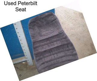 Used Peterbilt Seat