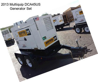 2013 Multiquip DCA45US Generator Set