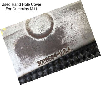 Used Hand Hole Cover For Cummins M11