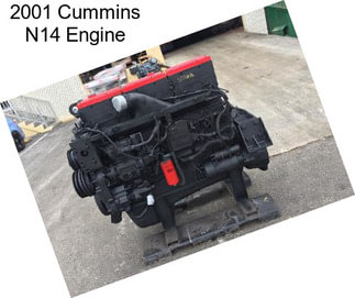 2001 Cummins N14 Engine