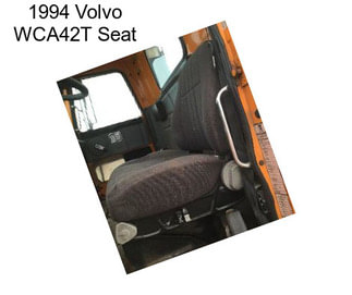 1994 Volvo WCA42T Seat
