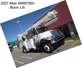 2007 Altec AM857MH Boom Lift