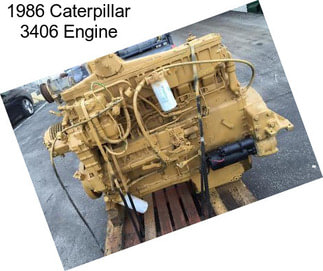 1986 Caterpillar 3406 Engine