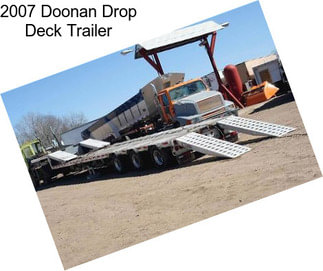 2007 Doonan Drop Deck Trailer