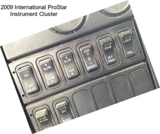 2009 International ProStar Instrument Cluster