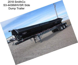 2018 SmithCo S3-4436MHVSR Side Dump Trailer