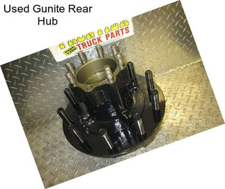 Used Gunite Rear Hub