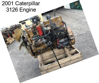 2001 Caterpillar 3126 Engine