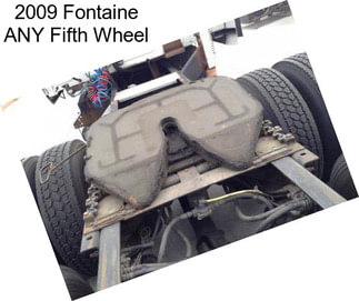 2009 Fontaine ANY Fifth Wheel
