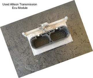 Used Allison Transmission Ecu Module