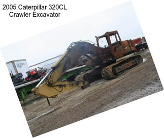 2005 Caterpillar 320CL Crawler Excavator