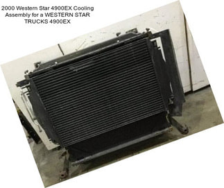 2000 Western Star 4900EX Cooling Assembly for a WESTERN STAR TRUCKS 4900EX