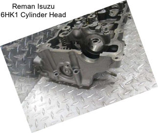 Reman Isuzu 6HK1 Cylinder Head