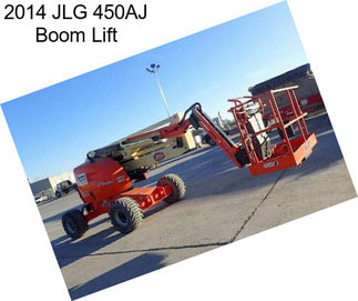 2014 JLG 450AJ Boom Lift