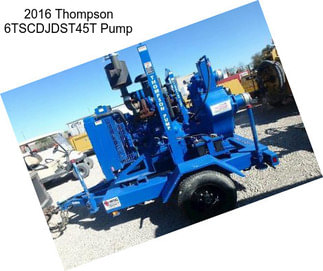 2016 Thompson 6TSCDJDST45T Pump