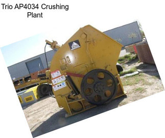 Trio AP4034 Crushing Plant