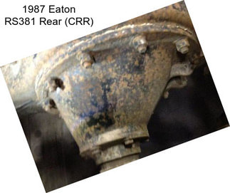 1987 Eaton RS381 Rear (CRR)