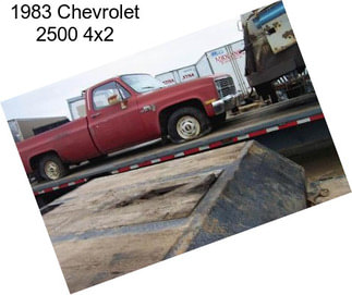 1983 Chevrolet 2500 4x2