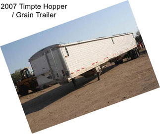 2007 Timpte Hopper / Grain Trailer