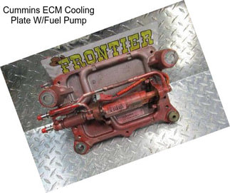 Cummins ECM Cooling Plate W/Fuel Pump