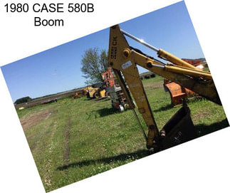 1980 CASE 580B Boom